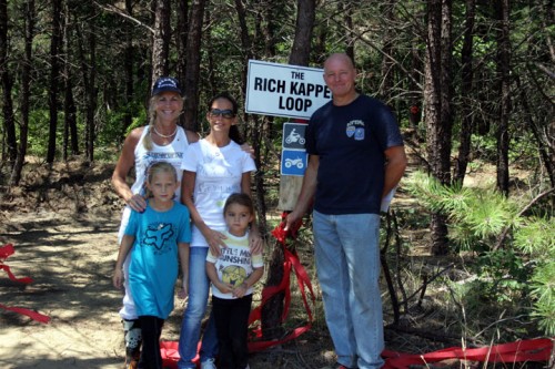 July 22, 2012 - Kid's Trail dedication to Rich Kappel